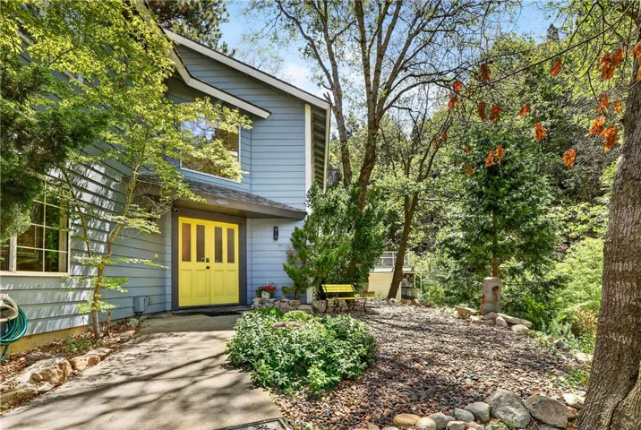 Beautifully landscaped grounds with mature trees
