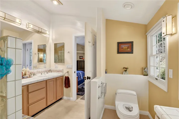 Primary suite bathroom