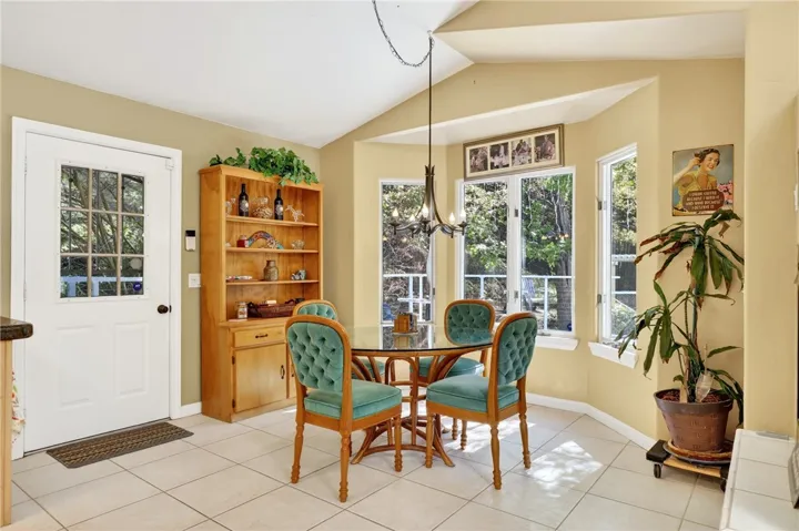 Walls of windows fill the home with beautiful natural light