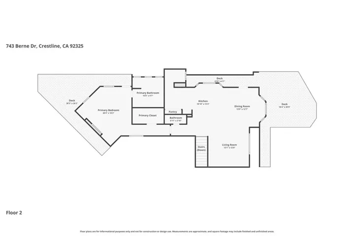 Main Level: Primary Bedroom and Bath, Great Room, Kitchen, and Laundry