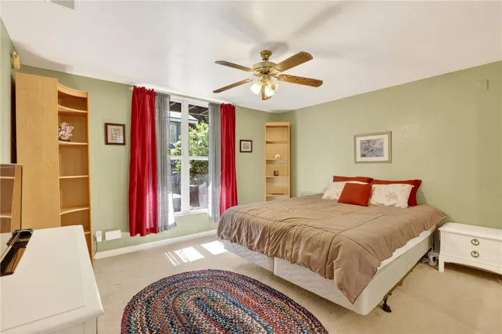 First level Bedroom 1 with space to unwind