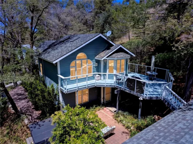 Entertain your friends and family on this large deck off the dining room.