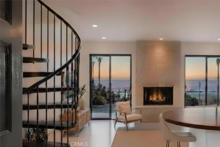 Living Room Conceptual Rendering Evening