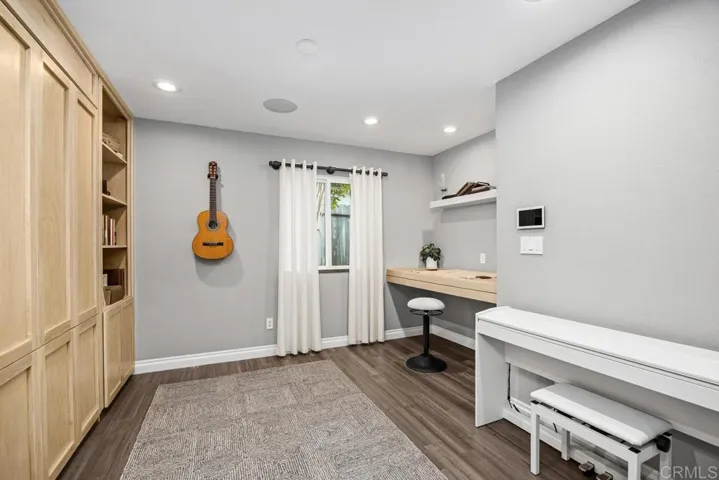 2nd Bedroom with Murphy bed up.