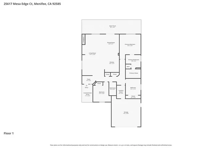 25617 Mesa Edge Court, Menifee, California 92585