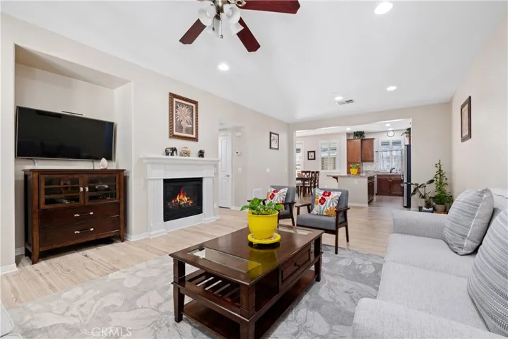 Large great room with an open space for Formal Dining that leads to a light and bright Kitchen.