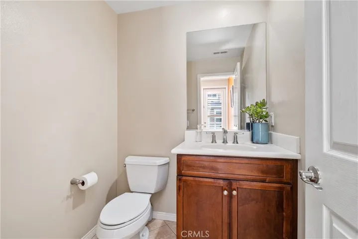 Conveniently located Powder Room adjacent to Breakfast Nook