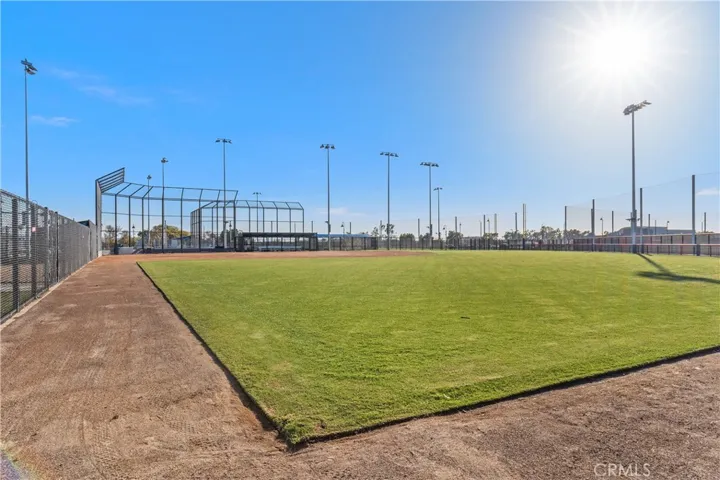 View of the Community Baseball Field