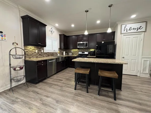 Open and ready to receive family and friends.