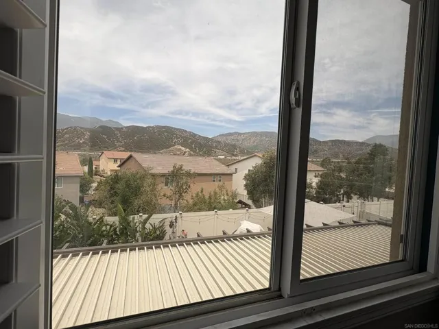 View from upstairs.