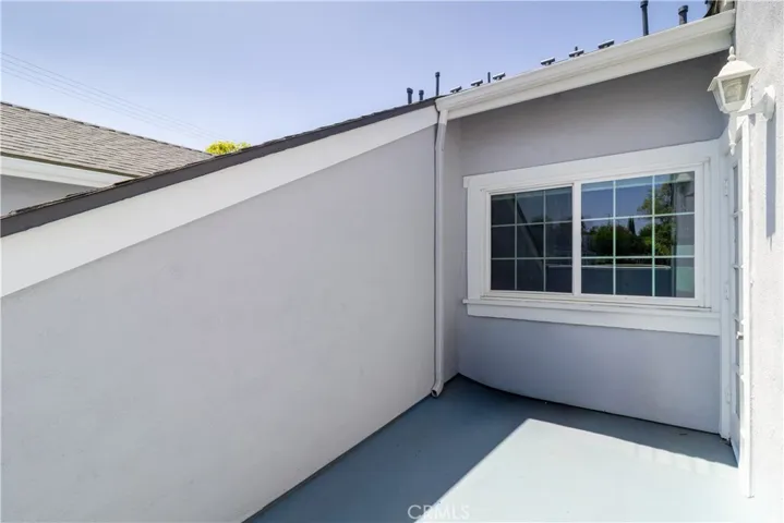 Front balcony