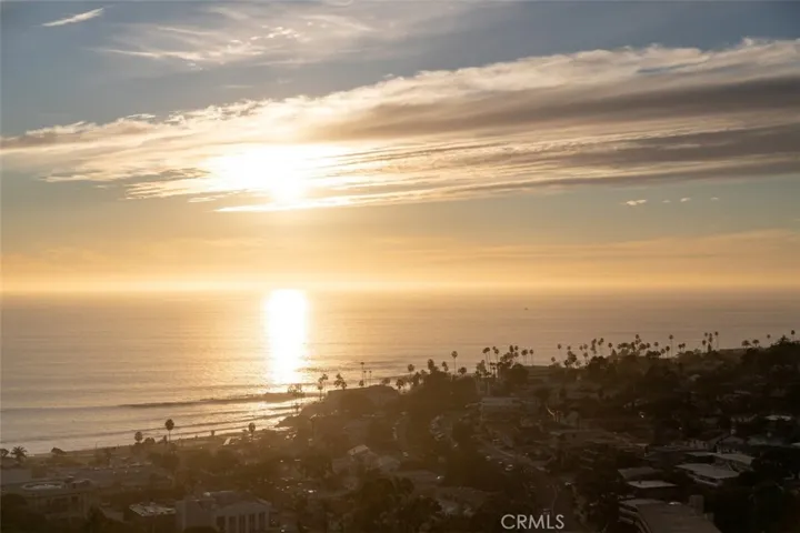 Sunset  from dinning area