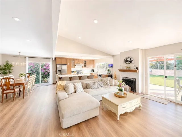 Open Concept Living Area