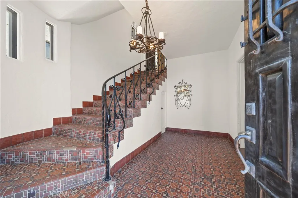 Stairs to the second floor