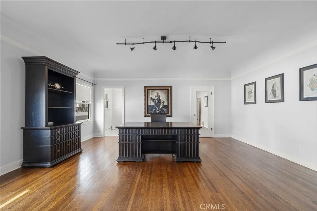 downstairs office