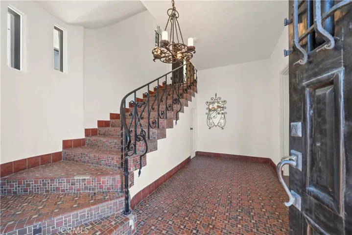 Stairs to the second floor