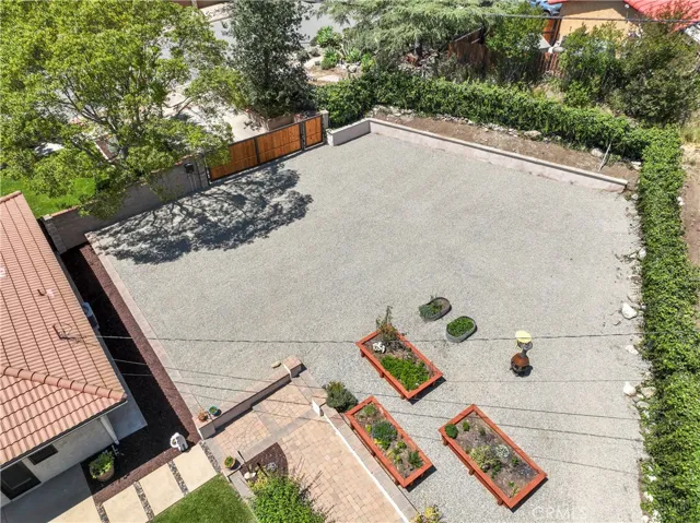 RV Parking and Raised Gardens- North Side