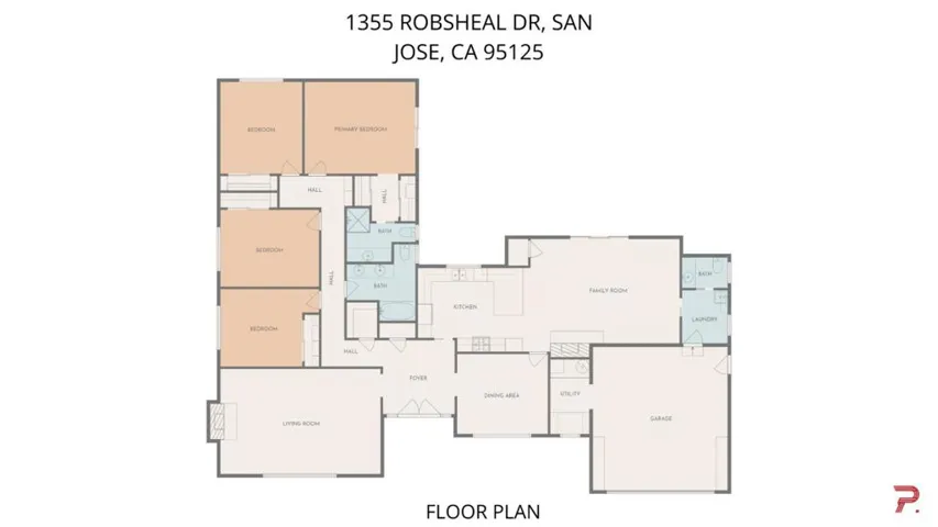 1355 Robsheal Drive, San Jose, California 95125