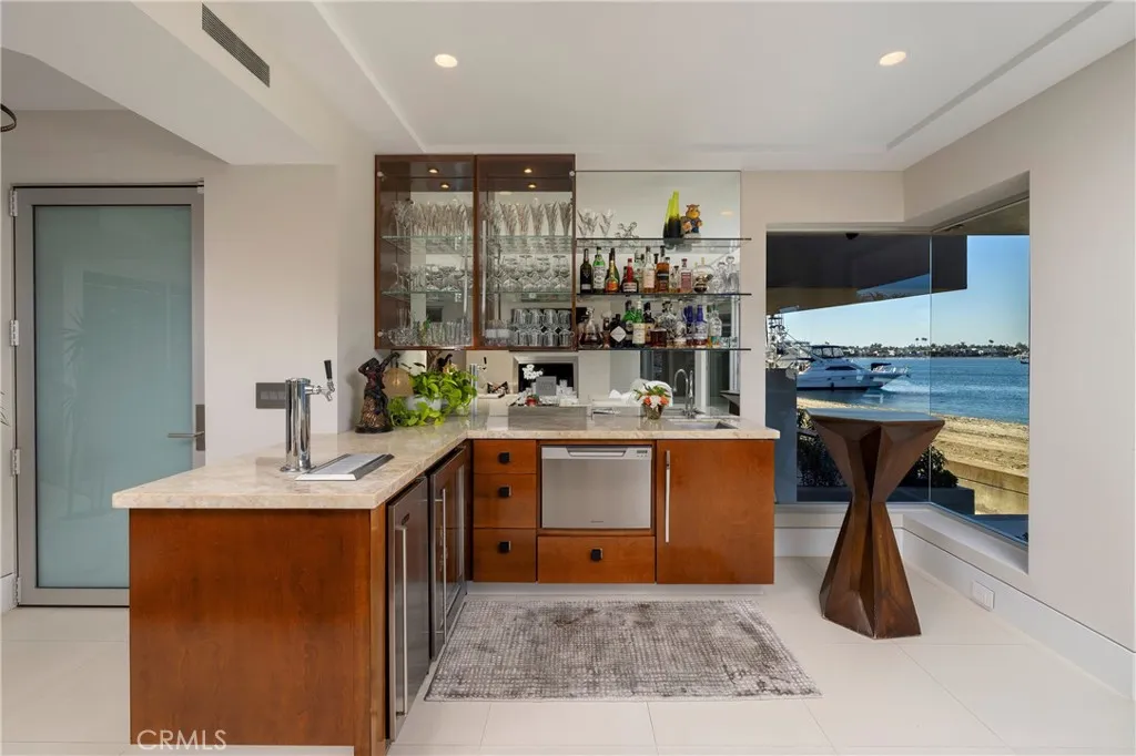 Bar with Kegerator