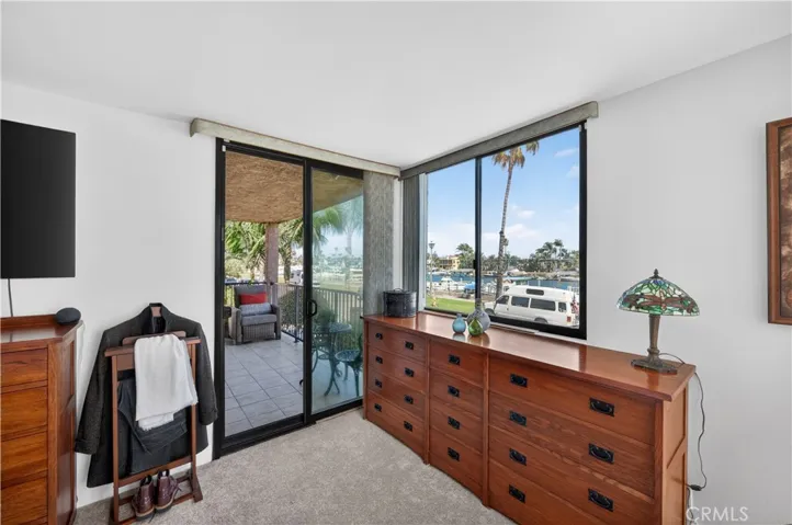 Primary suite also has access to the private, covered patio.
