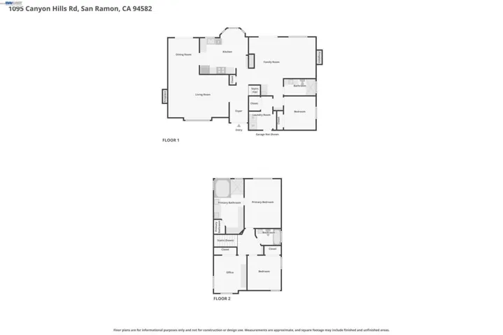 1095 Canyon Hills Rd, San Ramon, California 94582