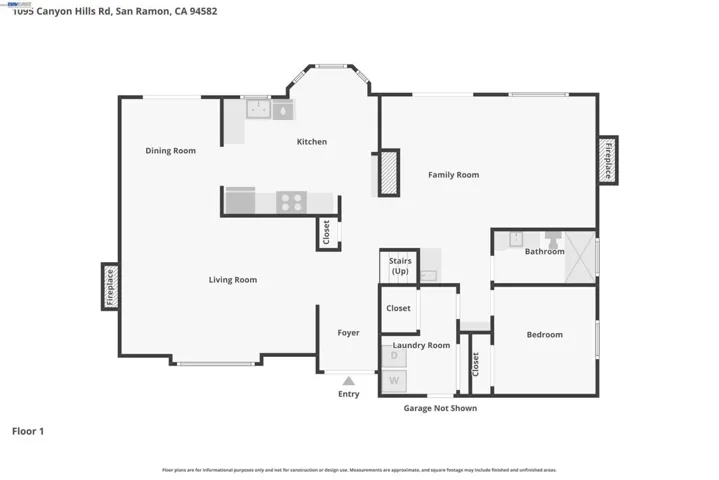 1095 Canyon Hills Rd, San Ramon, California 94582
