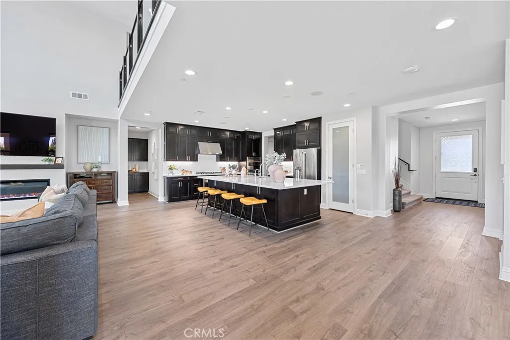 Durable LVP flooring throughout the main floor