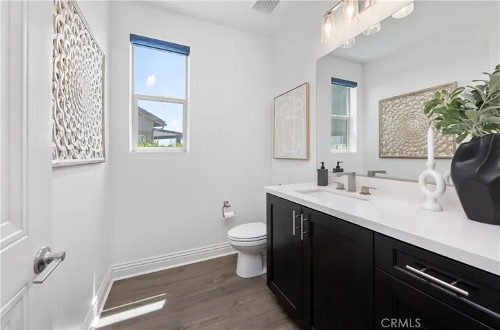 Main floor powder room