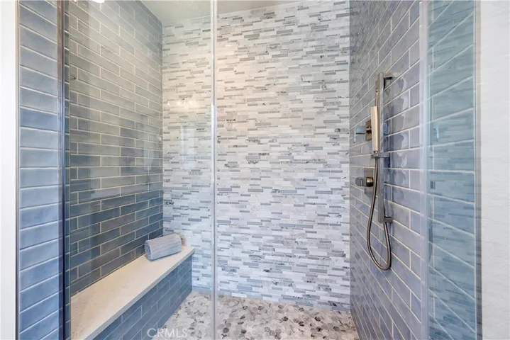 Custom Tiled Primary Shower for your daily spa-like indulgence