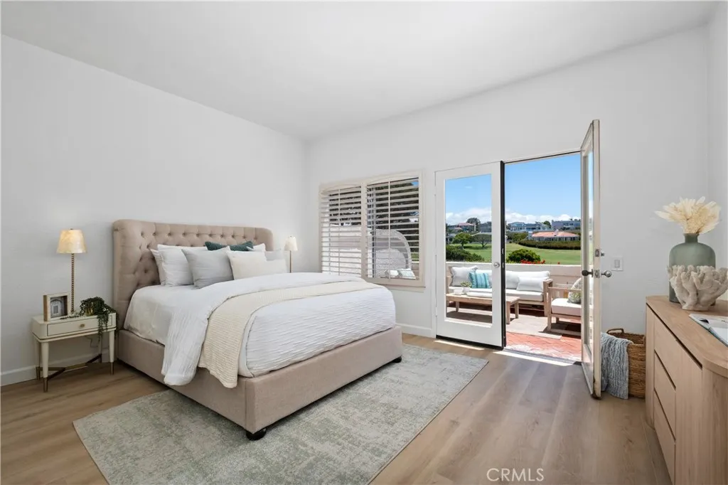 Enjoy picturesque golf course views from the moment you wake up, then step onto the expansive patio to savor your morning coffee while taking in the tranquil surroundings.