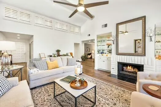 LIVING ROOM with FIREPLACE