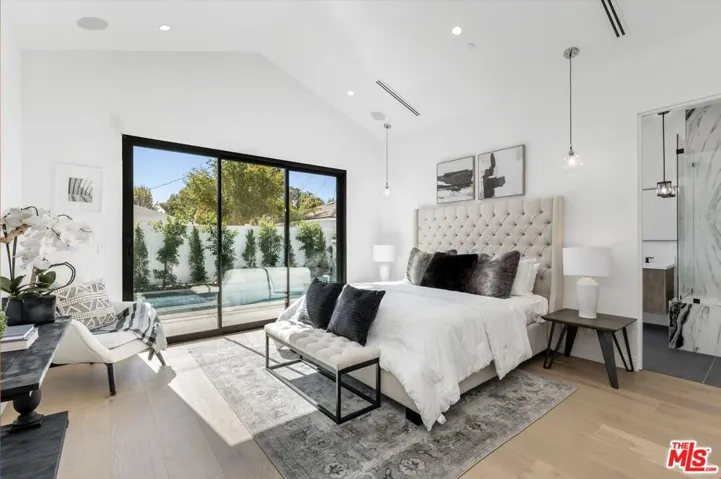 Master Bedroom w/ Backyard Vie