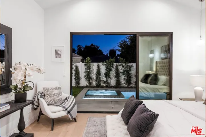 Master Bedroom w/ Backyard Vie