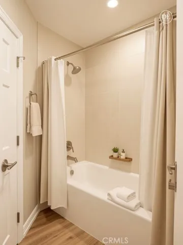 Jack & Jill Tub-Shower Virtually Enhanced