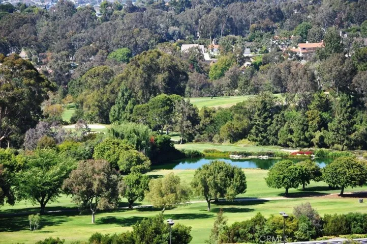 Drone Golf Course View