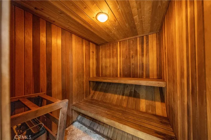 Community sauna.