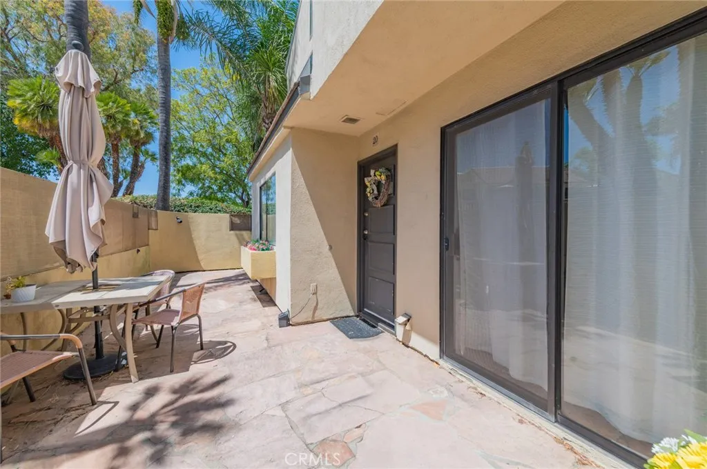 Large patio yard
