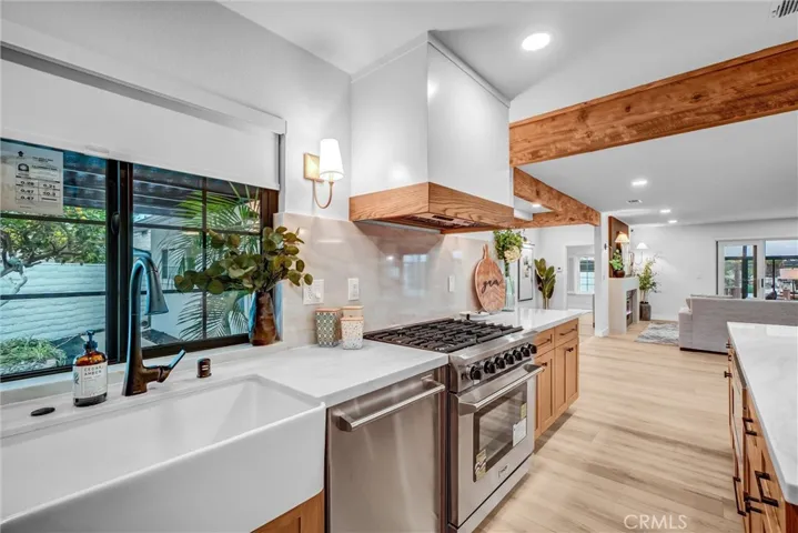 Custom hood and Thor appliances