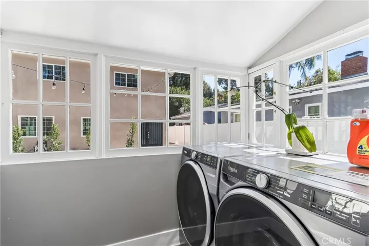 Main house laundry room off the kitchen