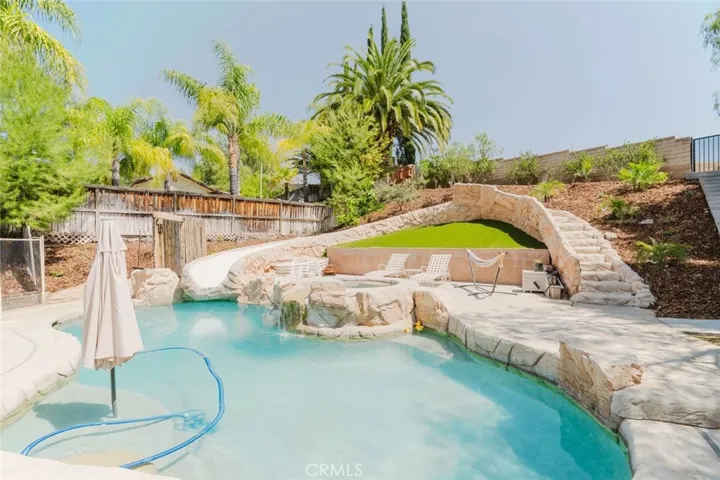Next Stop is the Pool with Waterslide!