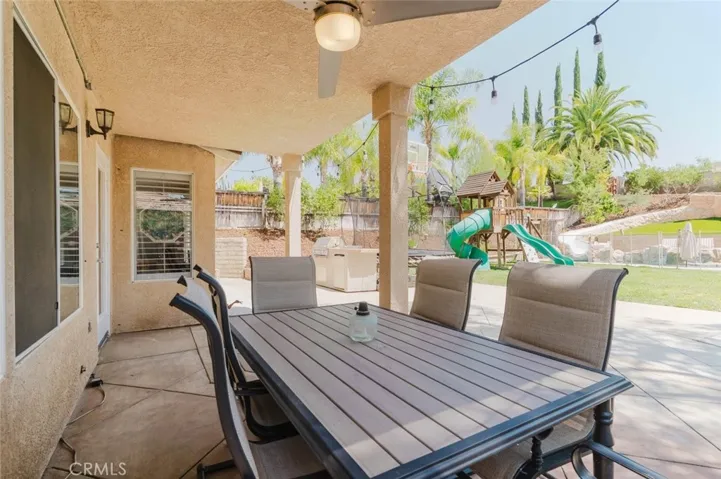 Covered patio