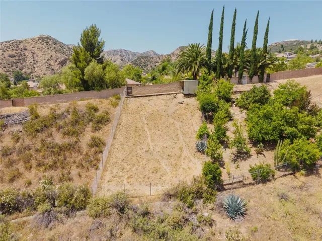 View of the back parcel- 
plant an orchard or vineyard- or viewing deck for star gazing!