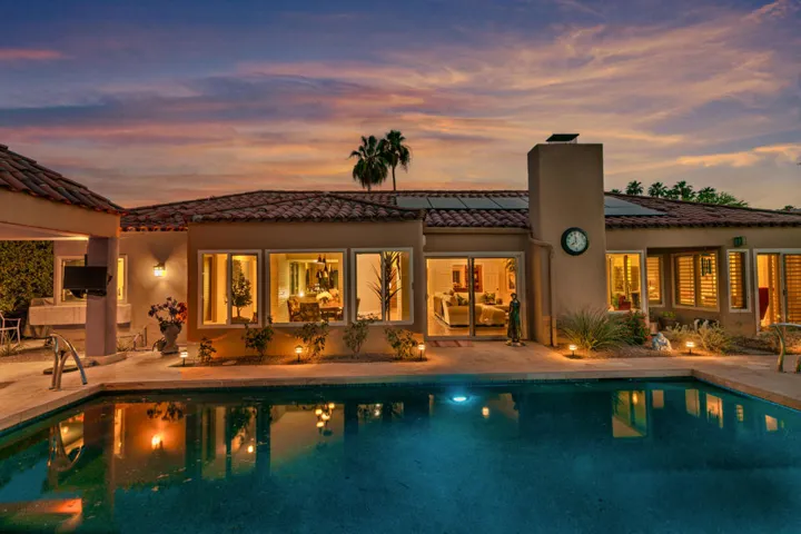 71-Back of Home at Twilight