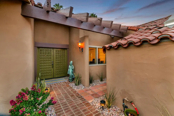 26-Front Entry at Twilight