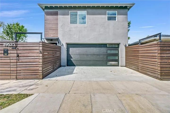 2 car detached garage w/ ADU above it.