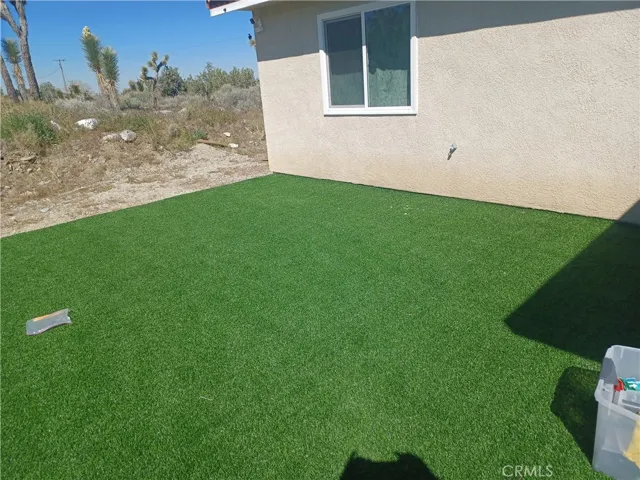 rear yard artifical grass