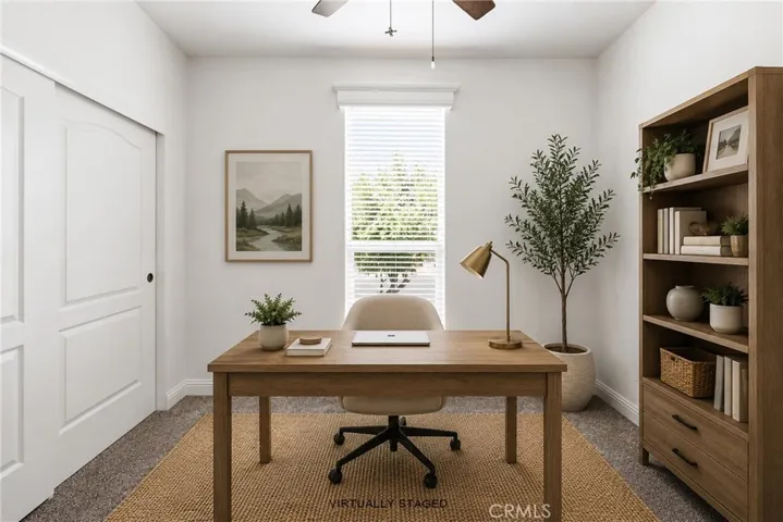 3RD BEDROOM OR OFFICE DIGITAL STAGED