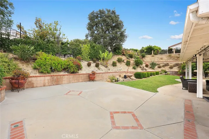 Large usable backyard