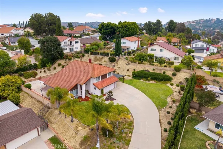 Expansive lot & long driveway
