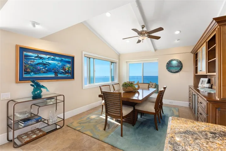 Dinning Room with Wyland Painting